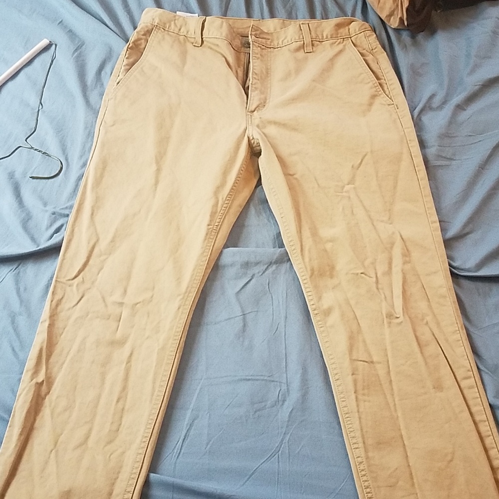511 levi khaki pants 34x32 slim straight